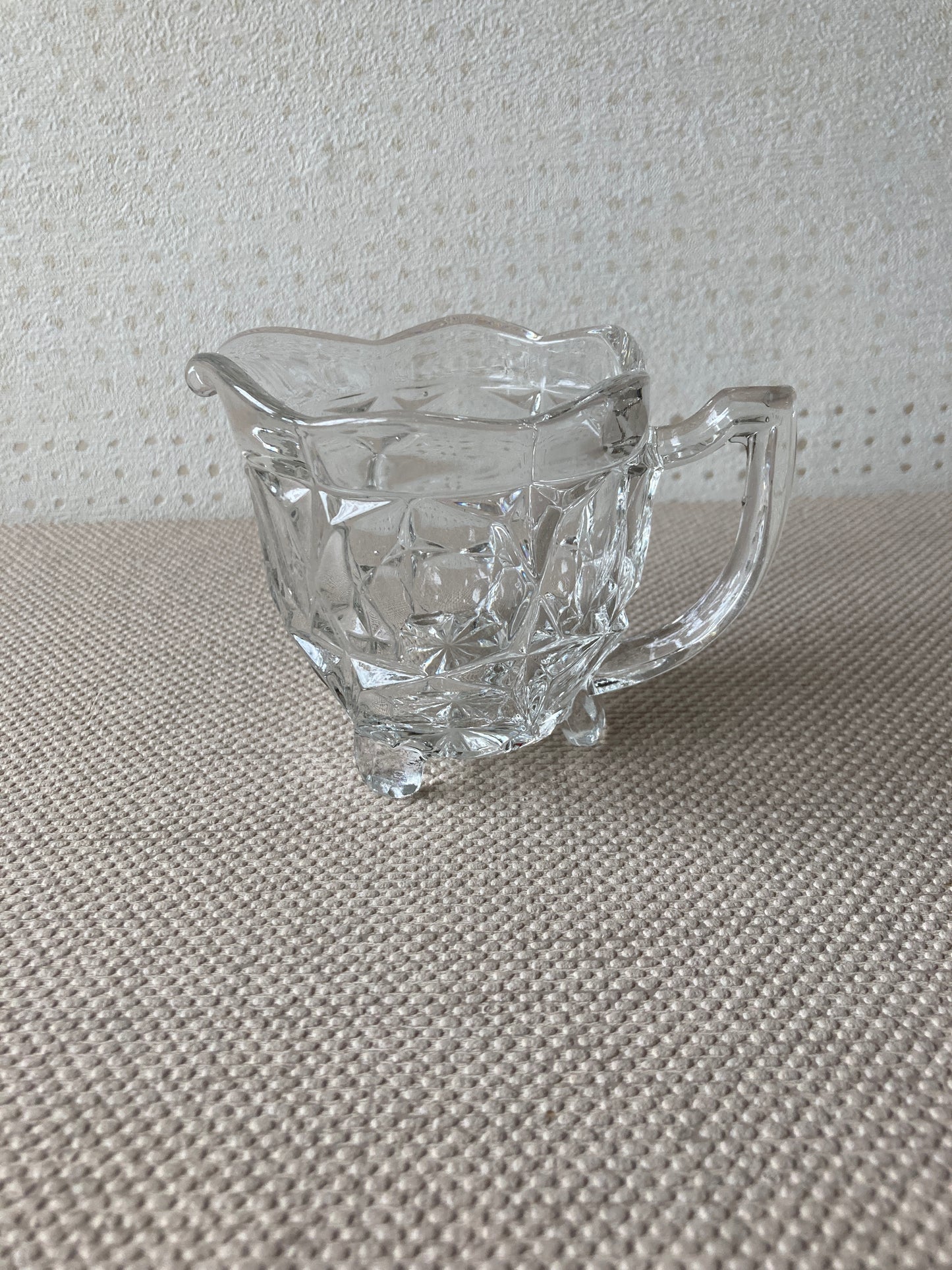 Glass Jug with feet
