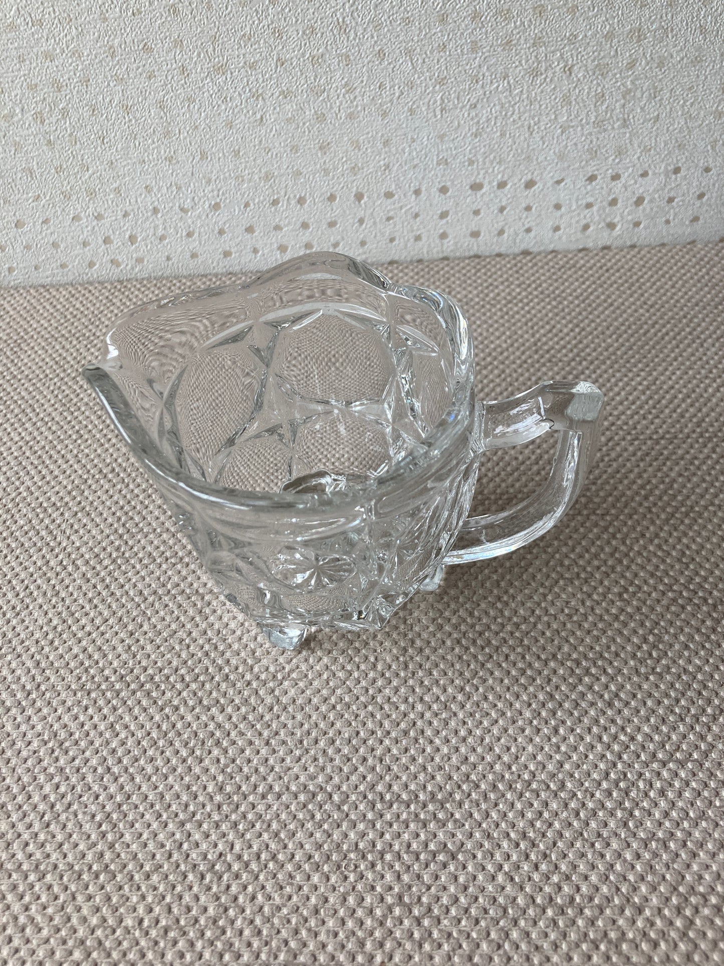 Glass Jug with feet