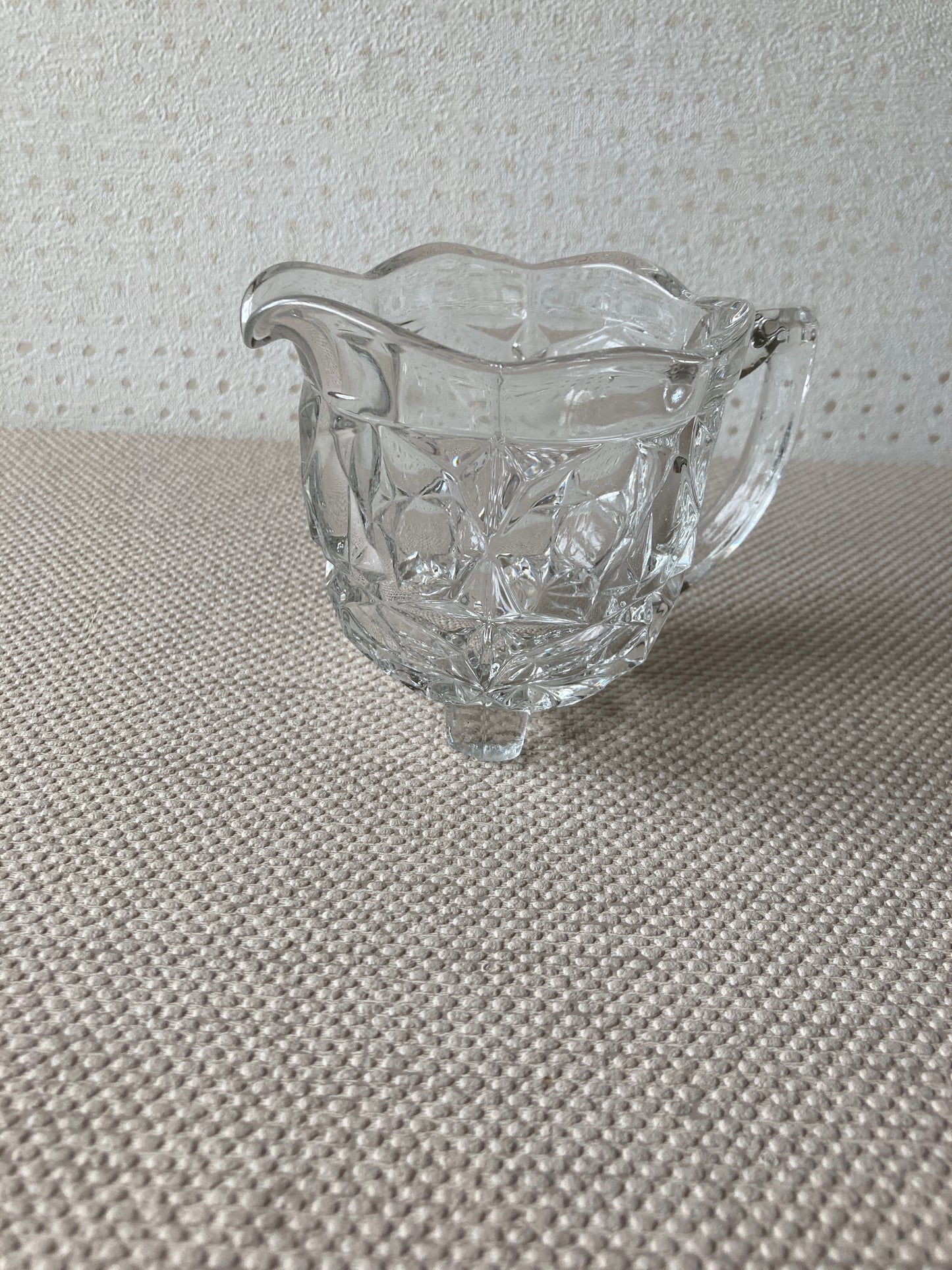 Glass Jug with feet