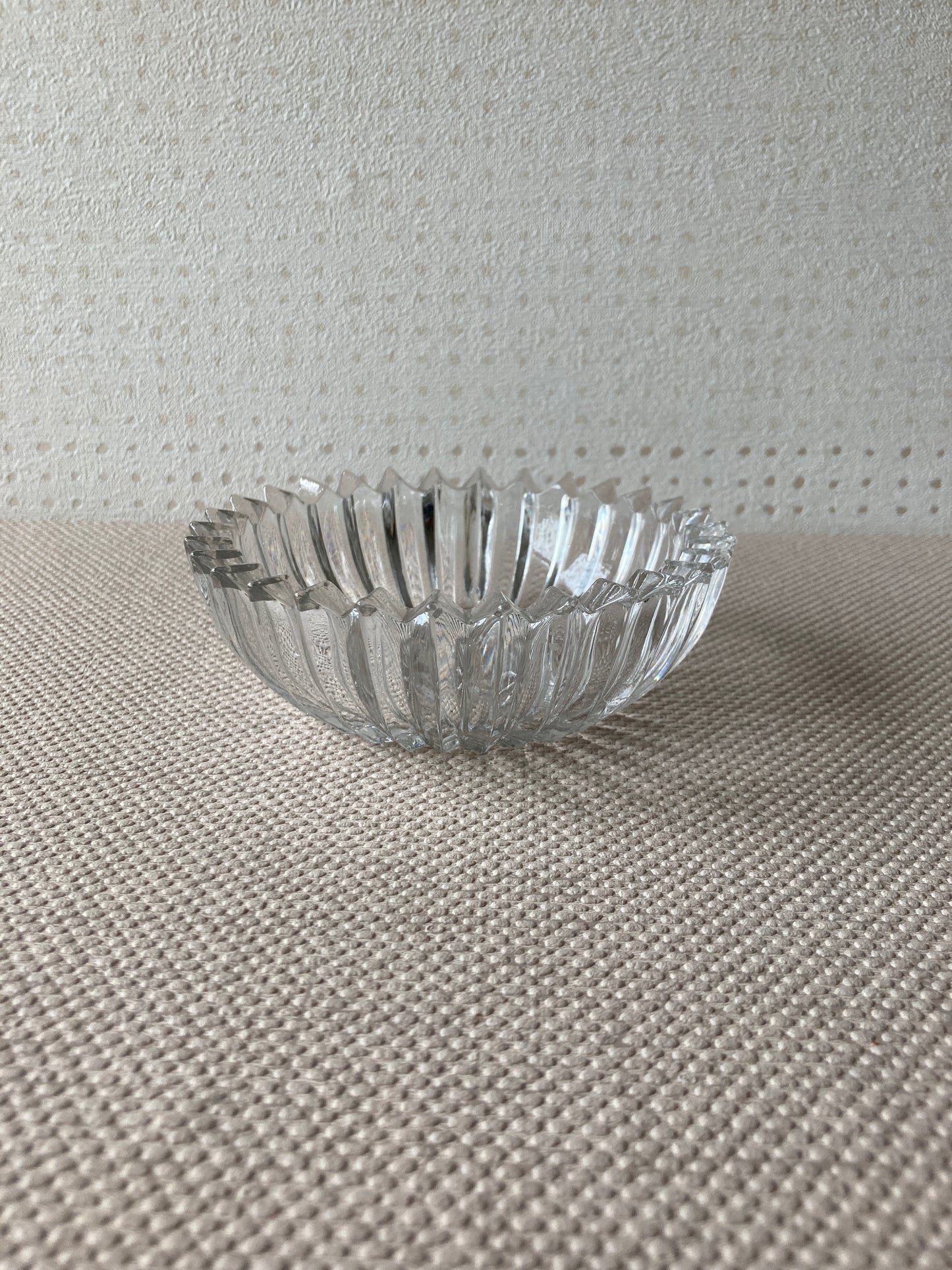 Small Trinket Dish with Serrated Edge