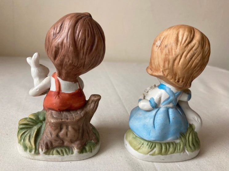 Girl and Boy Figurines