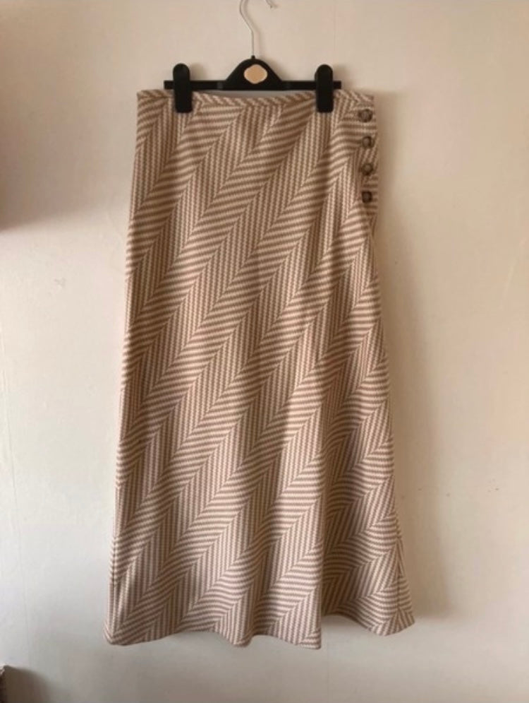 Woollen Maxi Skirt