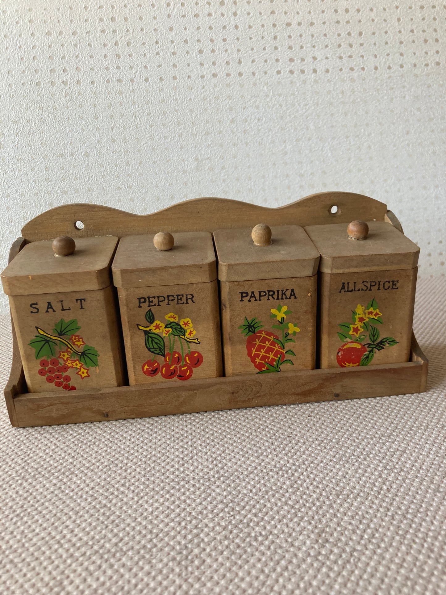 Wooden Spice Boxes