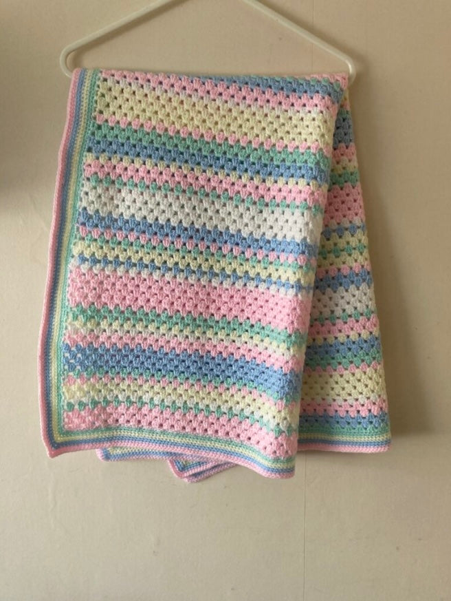 Pastel Baby Blanket